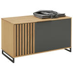 GARDEROBENBANK  in 86/47/40 cm  - Eiche Bianco/Eichefarben, Design, Holz/Holzwerkstoff (86/47/40cm) - Dieter Knoll