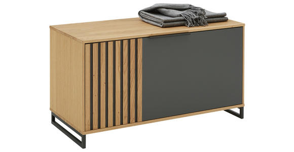 GARDEROBENBANK  in 86/47/40 cm  - Eiche Bianco/Eichefarben, Design, Holz/Holzwerkstoff (86/47/40cm) - Dieter Knoll