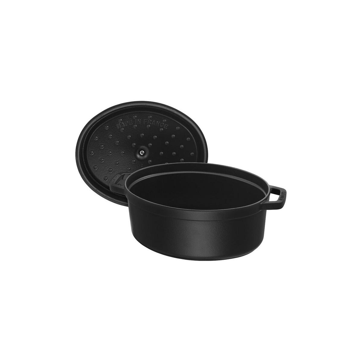 BRÄTER LA COCOTTE White Truffel  - Schwarz, Basics, Metall (22,5/29cm) - Staub
