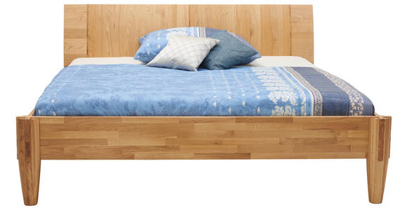 BETT 180/200 cm  in Eichefarben  - Eichefarben, Natur, Holz (180/200cm) - Linea Natura