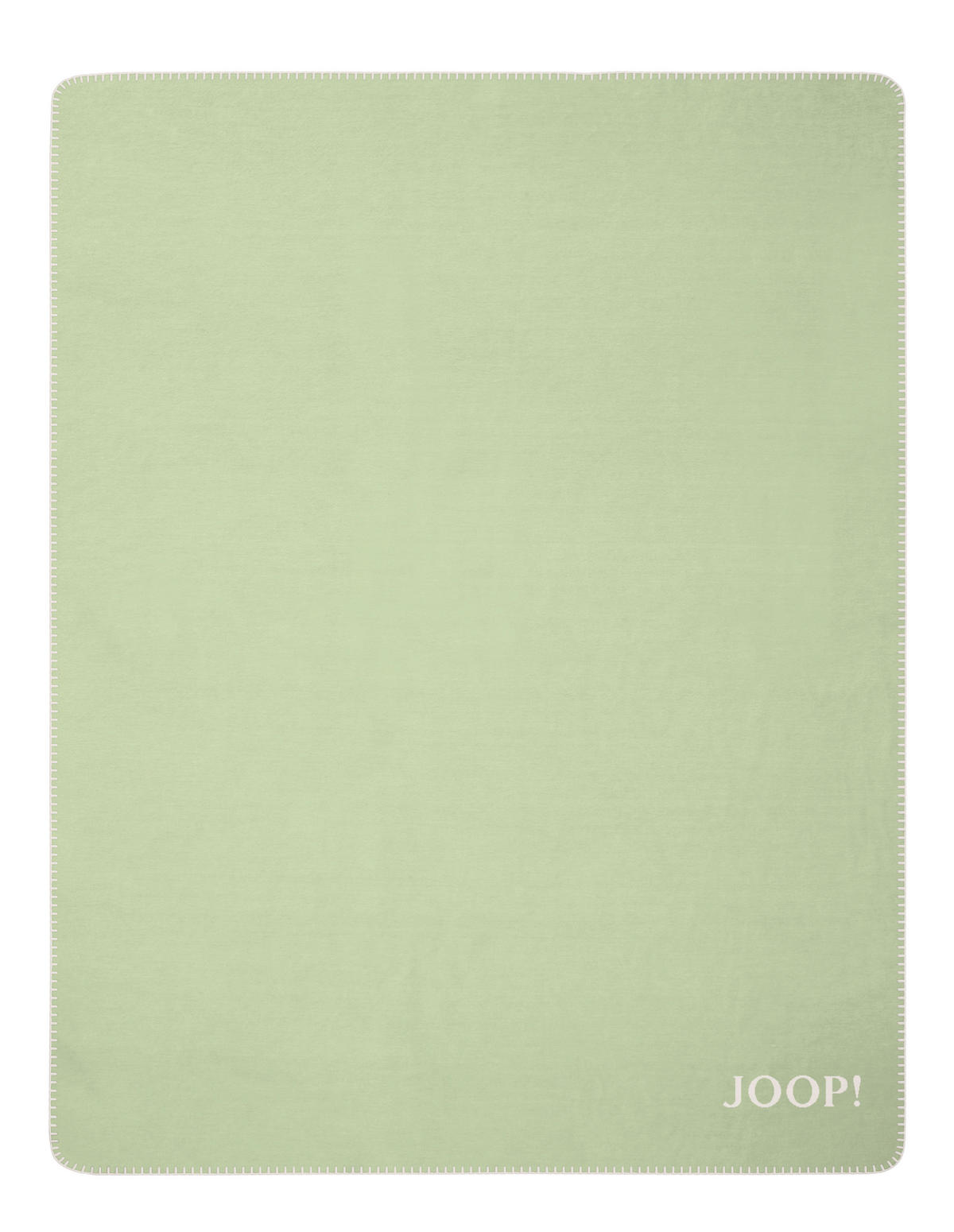 WOHNDECKE Uni Doubleface 150/200 cm  - Naturfarben/Hellgrün, Design, Textil (150/200cm) - Joop!