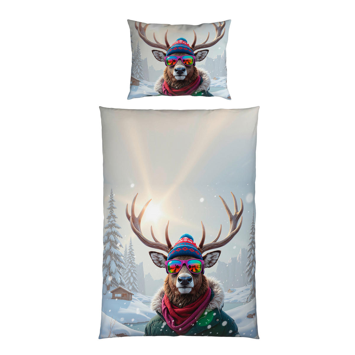 BETTWÄSCHESET 2-teilig TANJA Renforcé 160/210 cm  - Multicolor, Trend, Textil (160/210cm) - Esposa