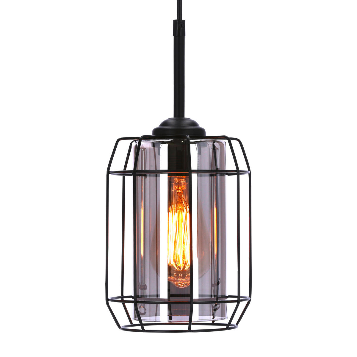 PENDELLAMPA Jonera 67/15/110 cm  - svart, Design, metall (67/15/110cm)