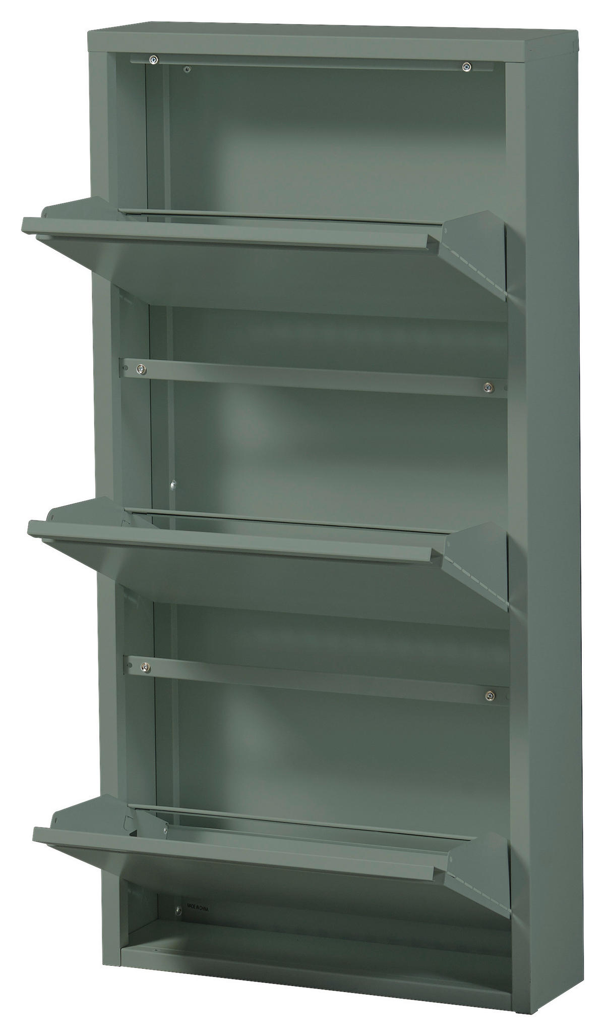 SCHUHKIPPER  in 51/104/16 cm  - Salbeigrün, MODERN, Metall (51/104/16cm) - Boxxx