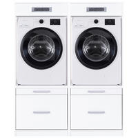 HAUSWIRTSCHAFTSRAUM 134/164/68 cm  in Weiß  - Weiß, MODERN, Holzwerkstoff (134/164/68cm) - home24