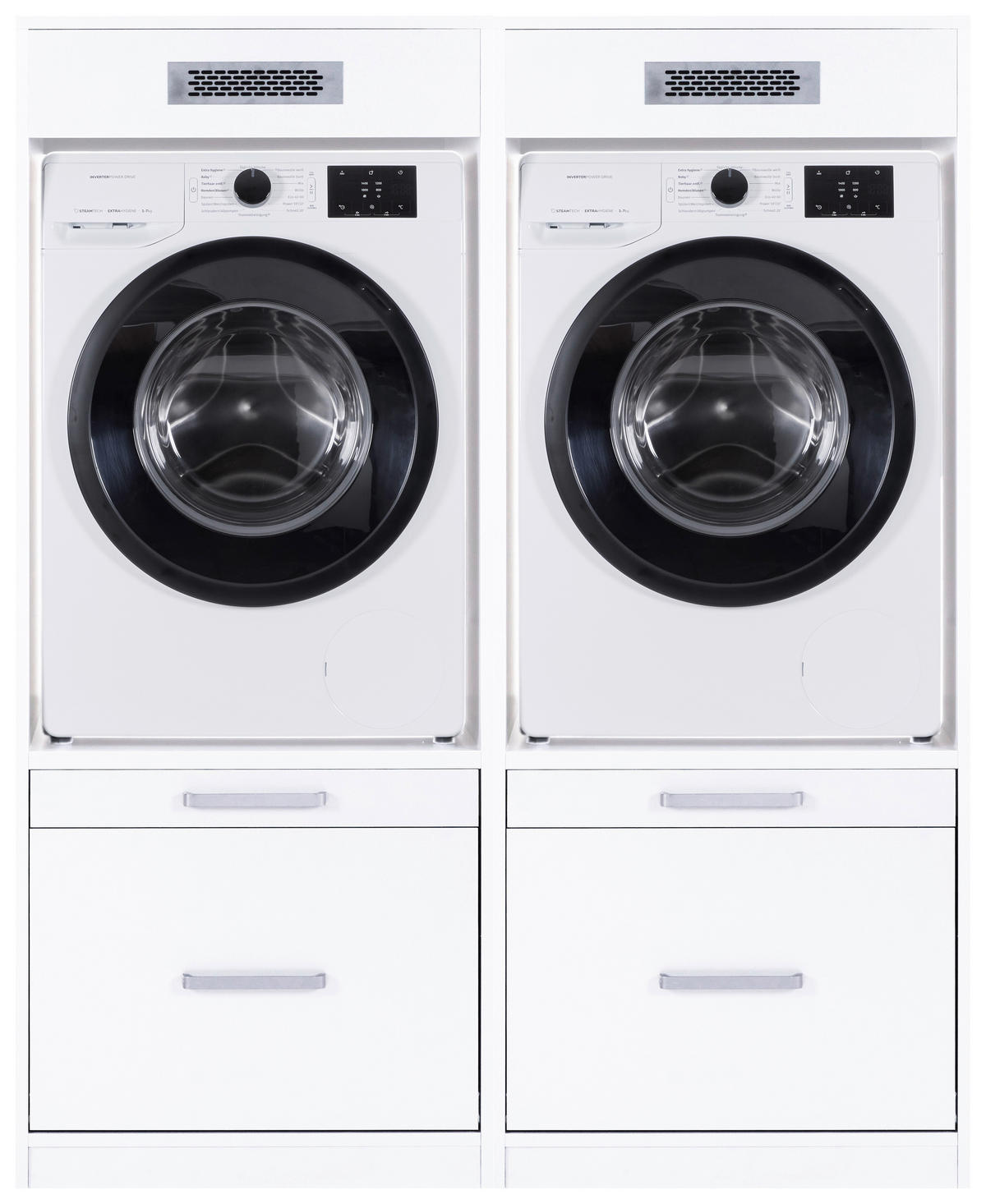 HAUSWIRTSCHAFTSRAUM 134/164/68 cm  in Weiß  - Weiß, MODERN, Holzwerkstoff (134/164/68cm) - home24