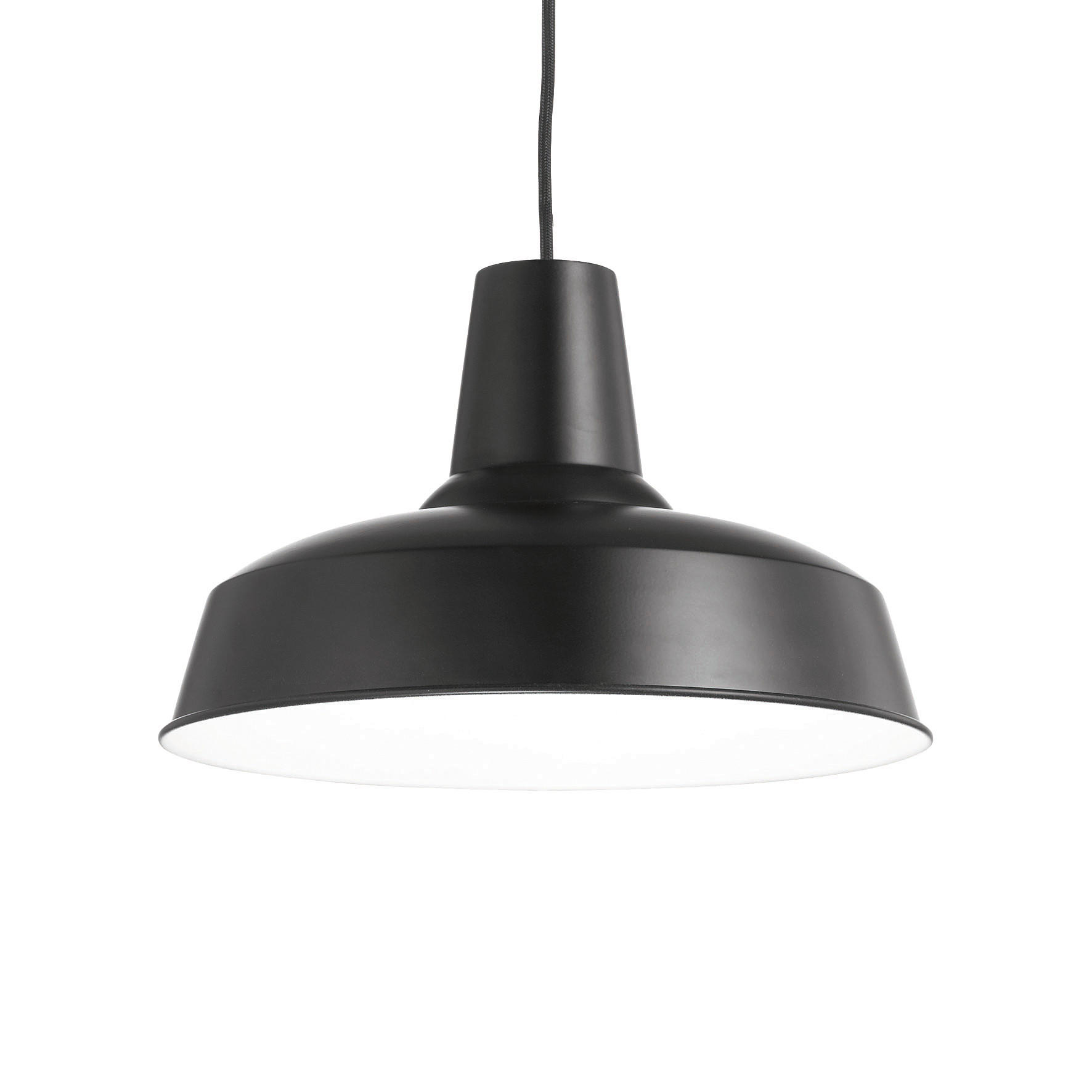 HÄNGELEUCHTE 35/47,5\222,5 cm  - Schwarz, Design, Metall (35/47,5\222,5cm) - Ideal Lux
