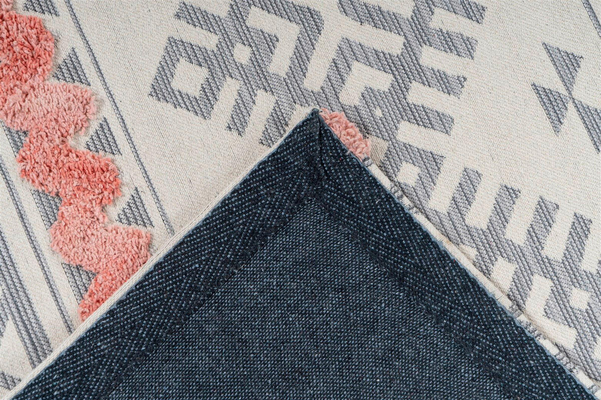 FLACHWEBETEPPICH 120/170 cm  - Braun/Grau, Basics, Textil (120/170cm) - Kayoom