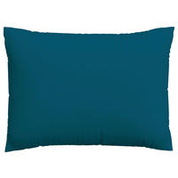 KOPFPOLSTERBEZUG KNITTED JERSEY 60/80 cm  - Petrol, Basics, Textil (60/80cm) - Schlafgut
