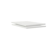 EINLEGEBODENSET 42,4/1,8/55,1 cm   - Weiss, Holzwerkstoff (42,4/1,8/55,1cm) - Hom`in