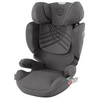 KINDERAUTOSITZ Solution T i-Fix + Mirage Grey  - Dunkelgrau, Basics, Kunststoff/Textil (50,5/62,5/39cm) - cybex PLATINUM