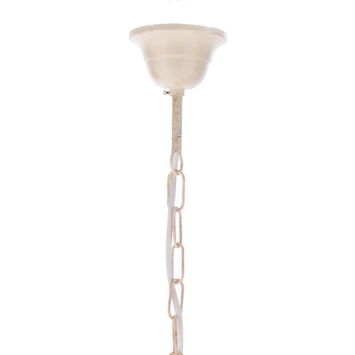 KRONLEUCHTER 65/82 cm   - Bronzefarben, KONVENTIONELL, Glas/Metall (65/82cm)