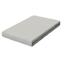 SPANNBETTTUCH PURE Jersey  - Grau, Basics, Textil (120-130/200-220cm) - Schlafgut