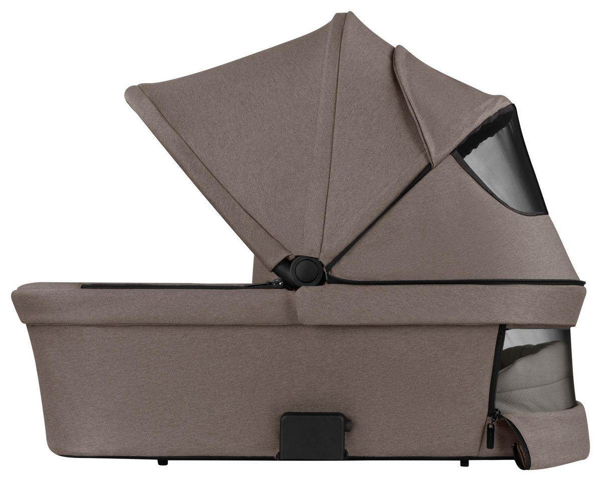 KINDERWAGENSET  Salsa 5 Air Frühjahrs-Set  Nature  - Graubraun/Schwarz, Basics, Textil/Metall (63/118/95.5cm) - ABC Design