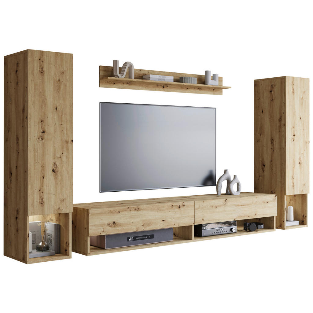 P & B OBÝVACÍ STĚNA, dub artisan