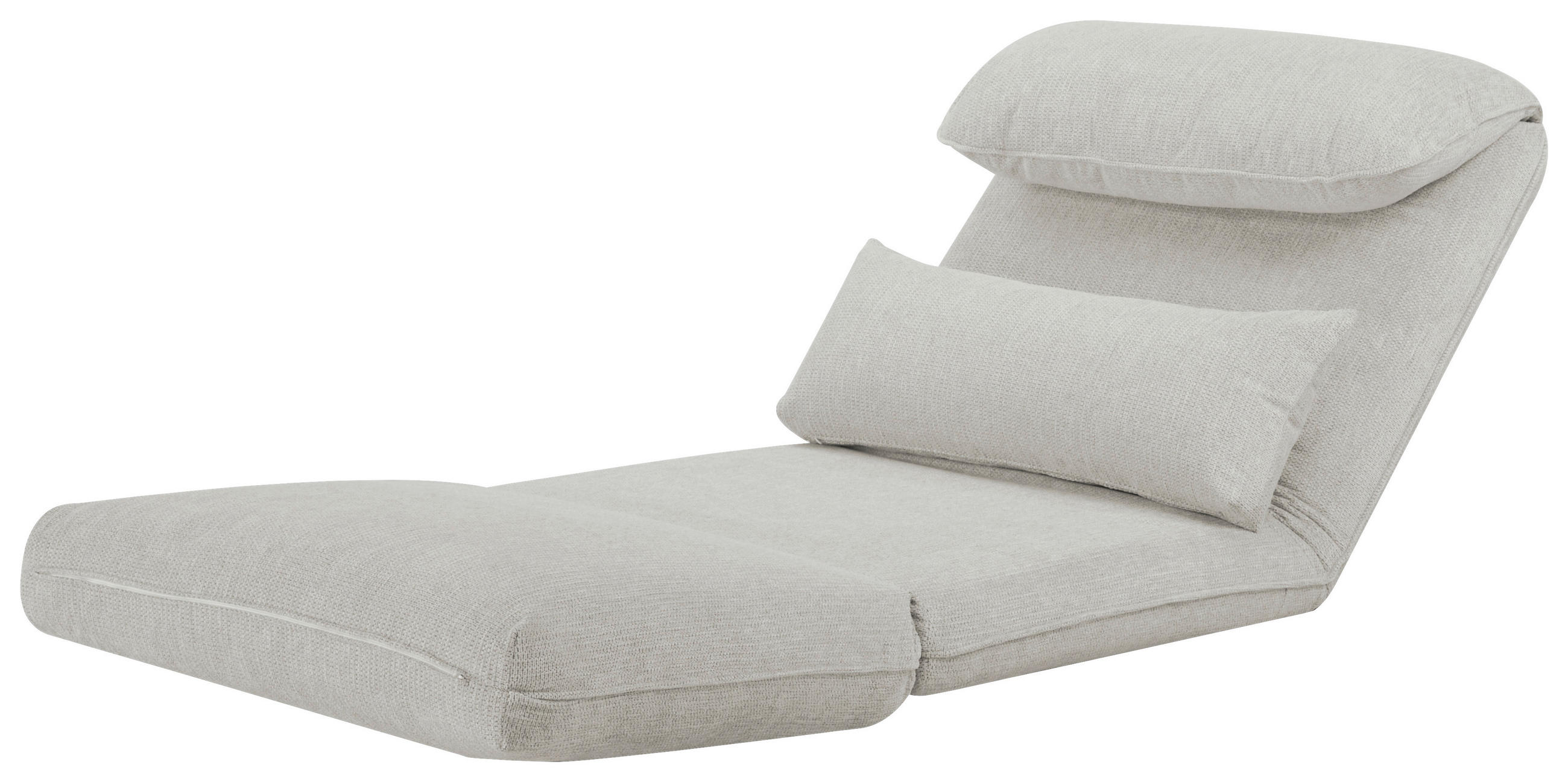 BÄDDFÅTÖLJ i manchester beige  - beige, Design, metall/textil (78/72/85cm) - Livetastic