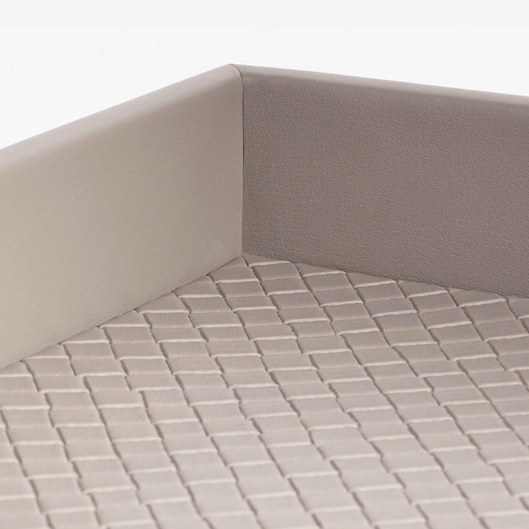 Thumbnail - Joop! Tablett, Grau, Beige, Kunststoff, quadratisch, 26x3.5x23 cm, Tischkultur & Servieren, Tabletts