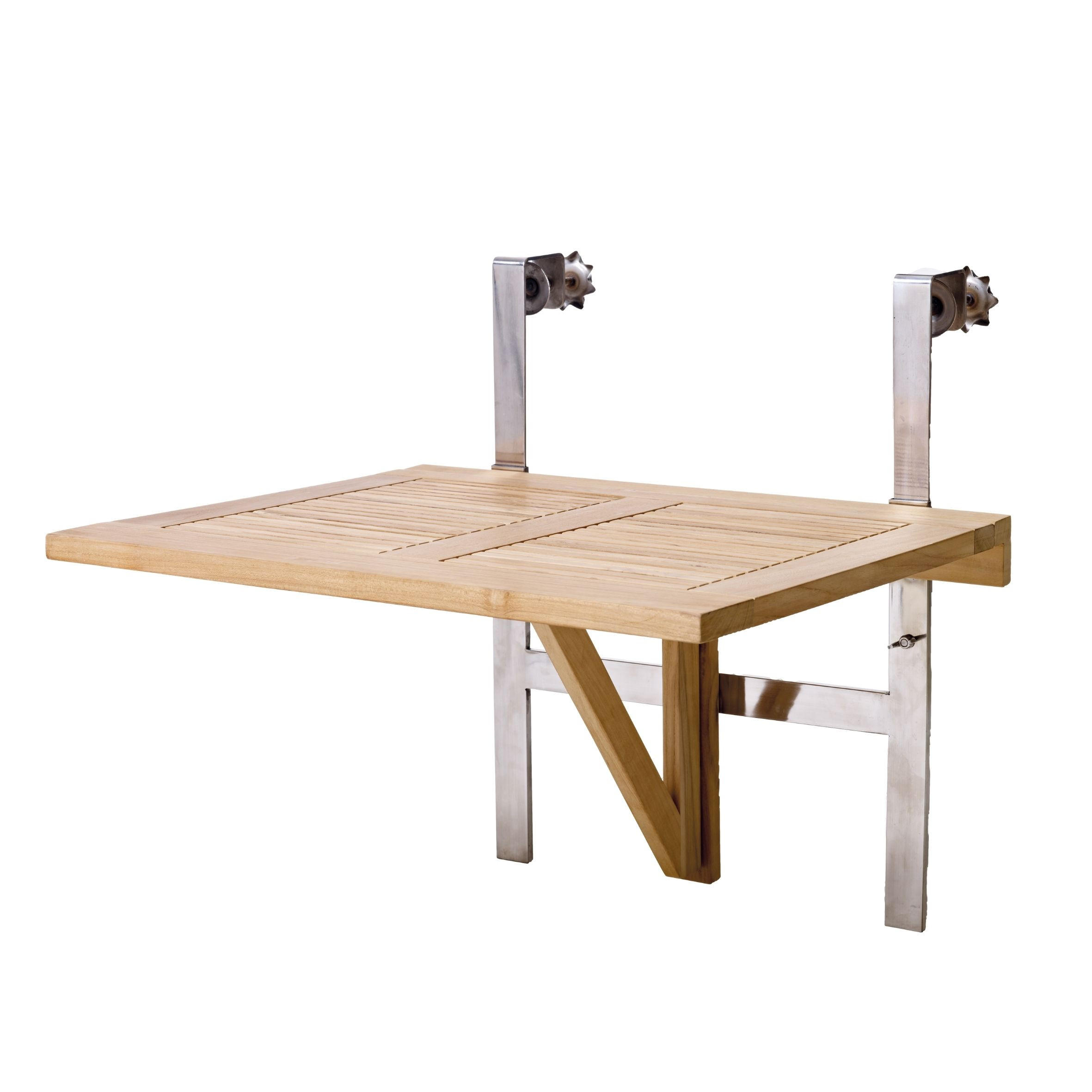 BALKONHÄNGETISCH 60/54/70 cm  - Naturfarben, Natur, Holz (60/54/70cm) - Gardenson