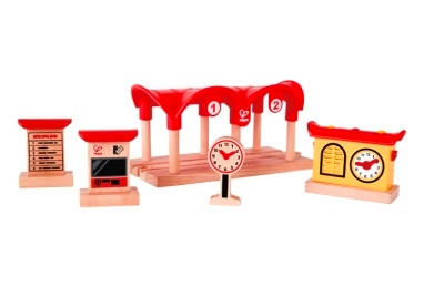 EISENBAHNZUBEHÖR - Multicolor, Basics, Holz/Kunststoff (0,90kg) - Hape