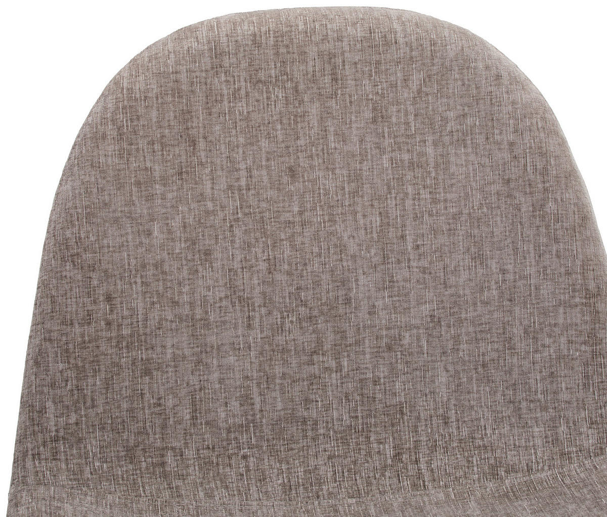 SESSEL Chenille Schwarz, Taupe    - Taupe/Schwarz, Design, Holz/Textil (63/82/74cm) - Livetastic