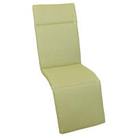 RELAXSESSELAUFLAGE Uni  - Hellgrün, Basics, Textil (50/4/164cm)