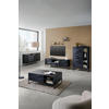 SIDEBOARD Schwarz  175/86/40 cm  - Schwarz, Trend, Holz/Metall (175/86/40cm) - Ambia Home