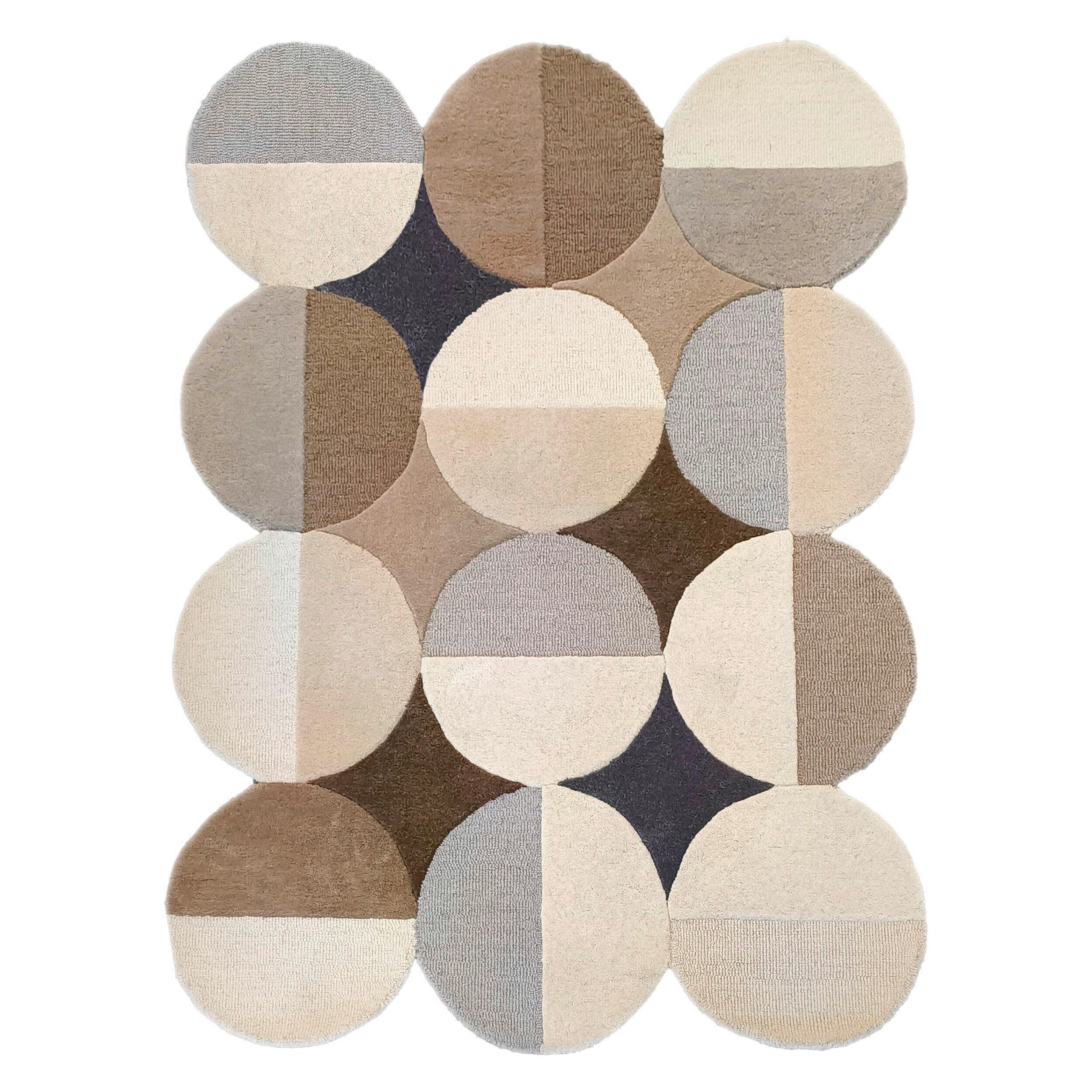 Flair Rugs VLNĚNÝ KOBEREC, 120/170 cm přírodní barvy