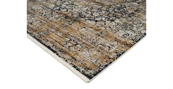 WEBTEPPICH 67/130 cm Le Mans Grau, Goldfarben  - Goldfarben/Grau, Design, Textil (67/130cm) - Dieter Knoll