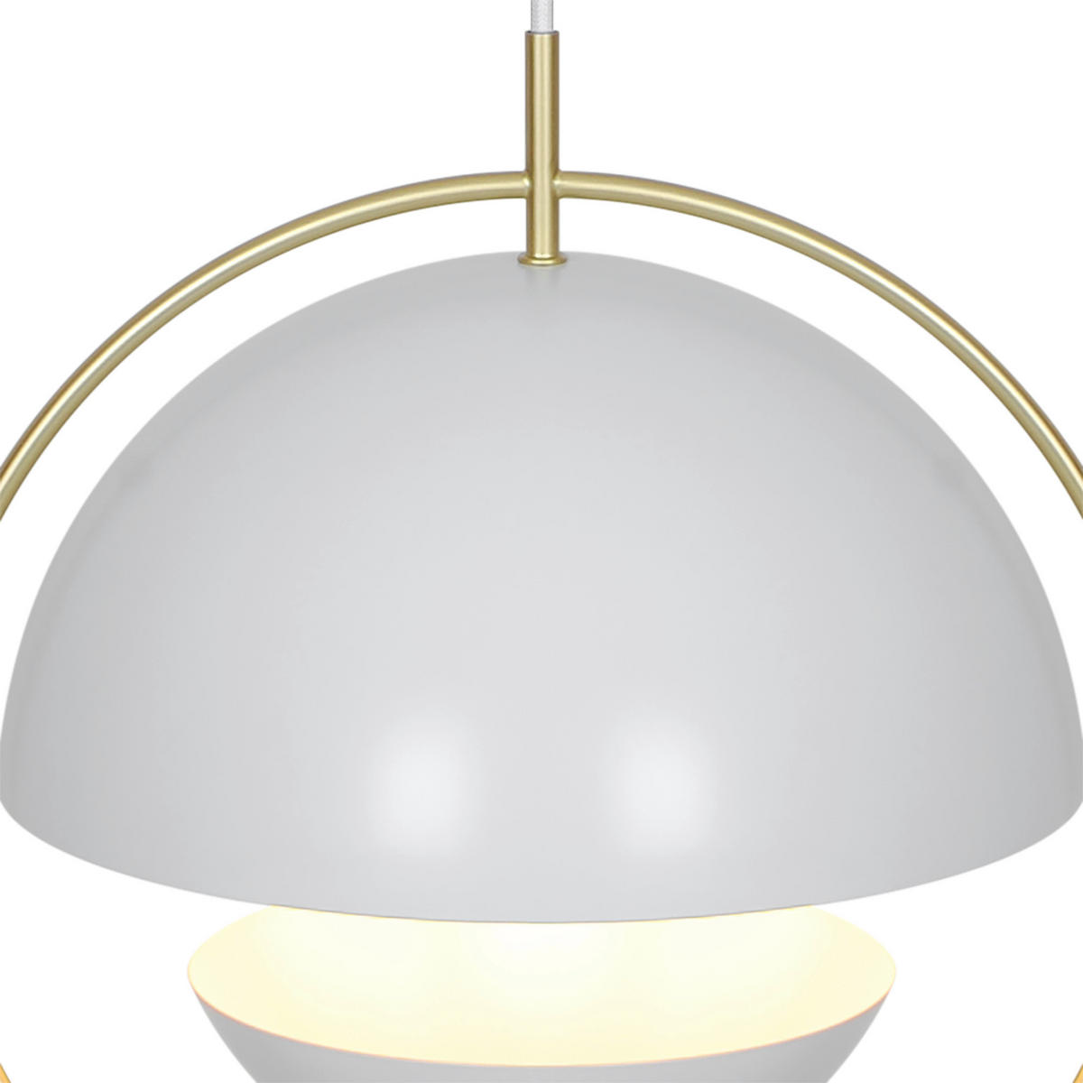 PENDELLEUCHTE 33/37 cm  - Weiß, Design, Metall (33/37cm) - Nordlux