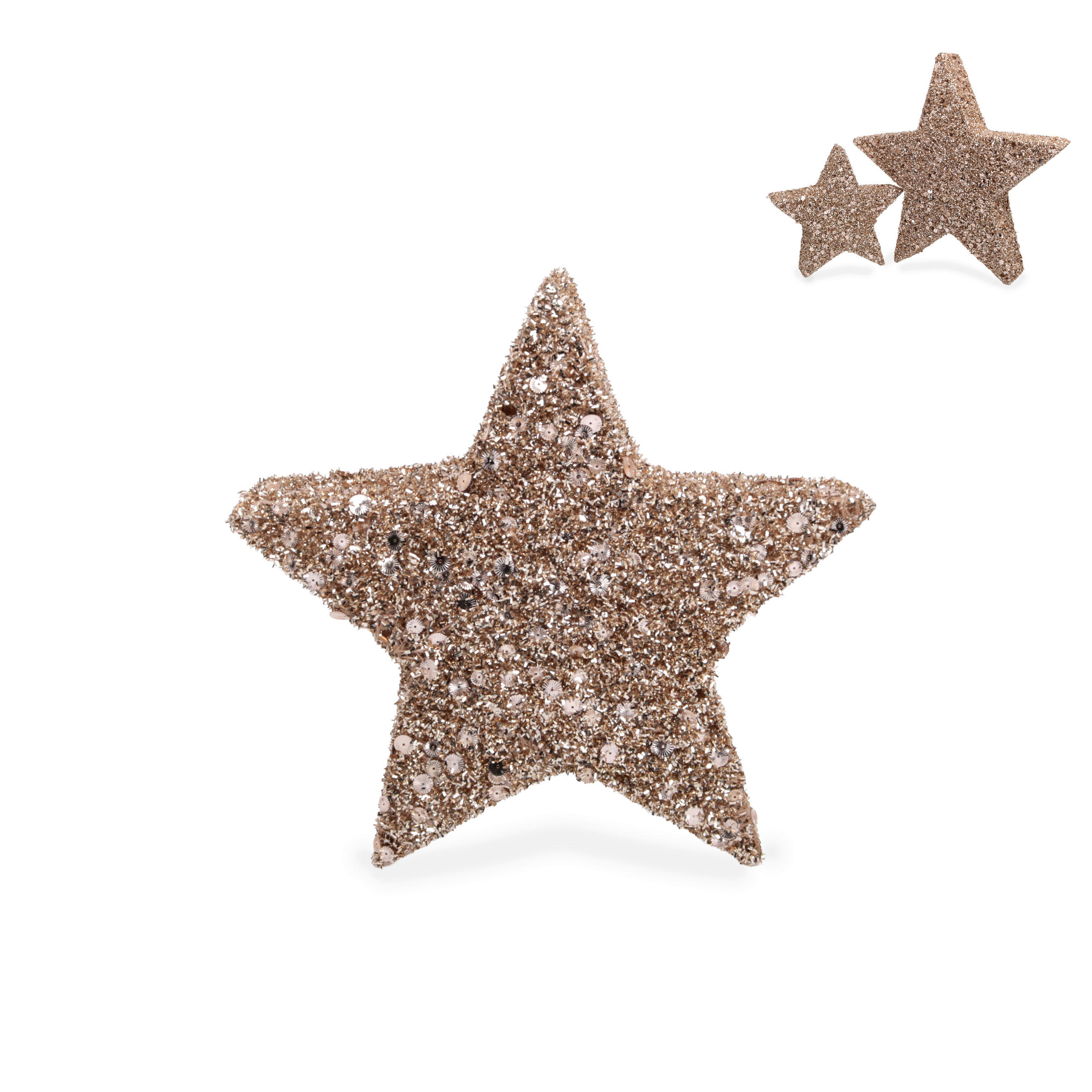 DEKOSTERN - Goldfarben, LIFESTYLE, Kunststoff/Metall (30/8/30cm)