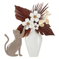 DEKORACE NA ZEĎ 54.60/59.7/8.9 cm  - Basics, kov (54.60/59.7/8.9cm)