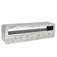 LOWBOARD  200/56/40 cm 4 Schublade(n)  - Silberfarben, Design, Holz/Holzwerkstoff (200/56/40cm) - MID.YOU