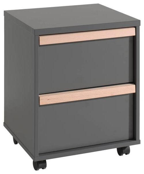 Rollcontainer London Anthrazit Bxhxt: 48,1x60x44 Cm