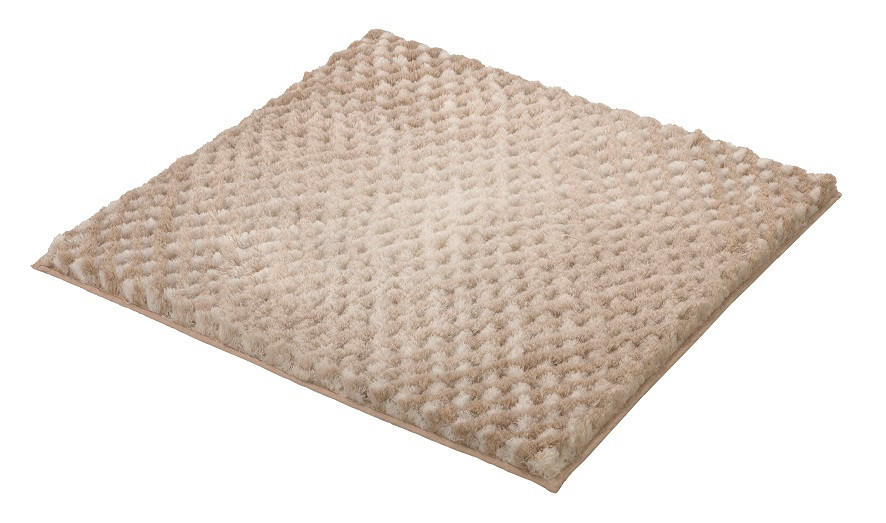BADTEPPICH Beige 60/60 cm  - Beige, Basics, Textil (60/60cm) - Kleine Wolke