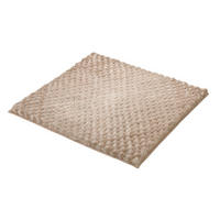 BADTEPPICH Beige 60/60 cm  - Beige, Basics, Textil (60/60cm) - Kleine Wolke