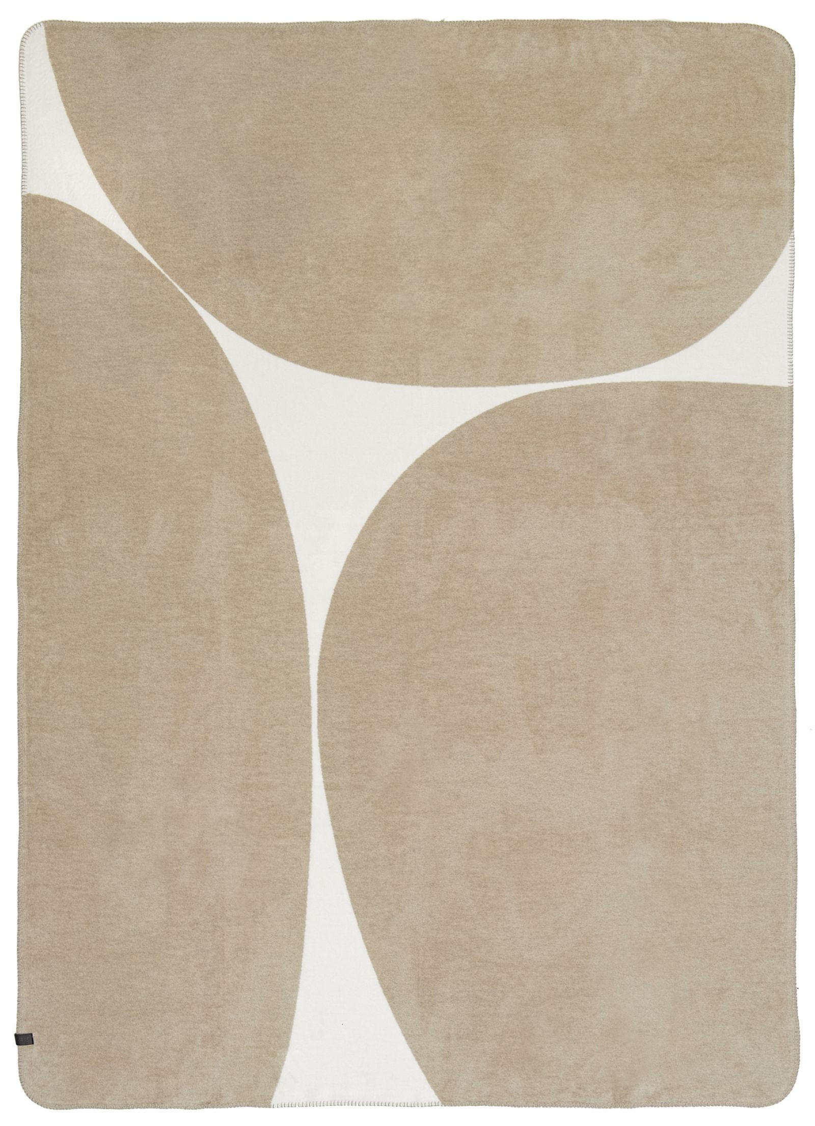 PLAID SW-Pebble beige  - Beige, Design, Textil (150/200cm) - Schöner Wohnen