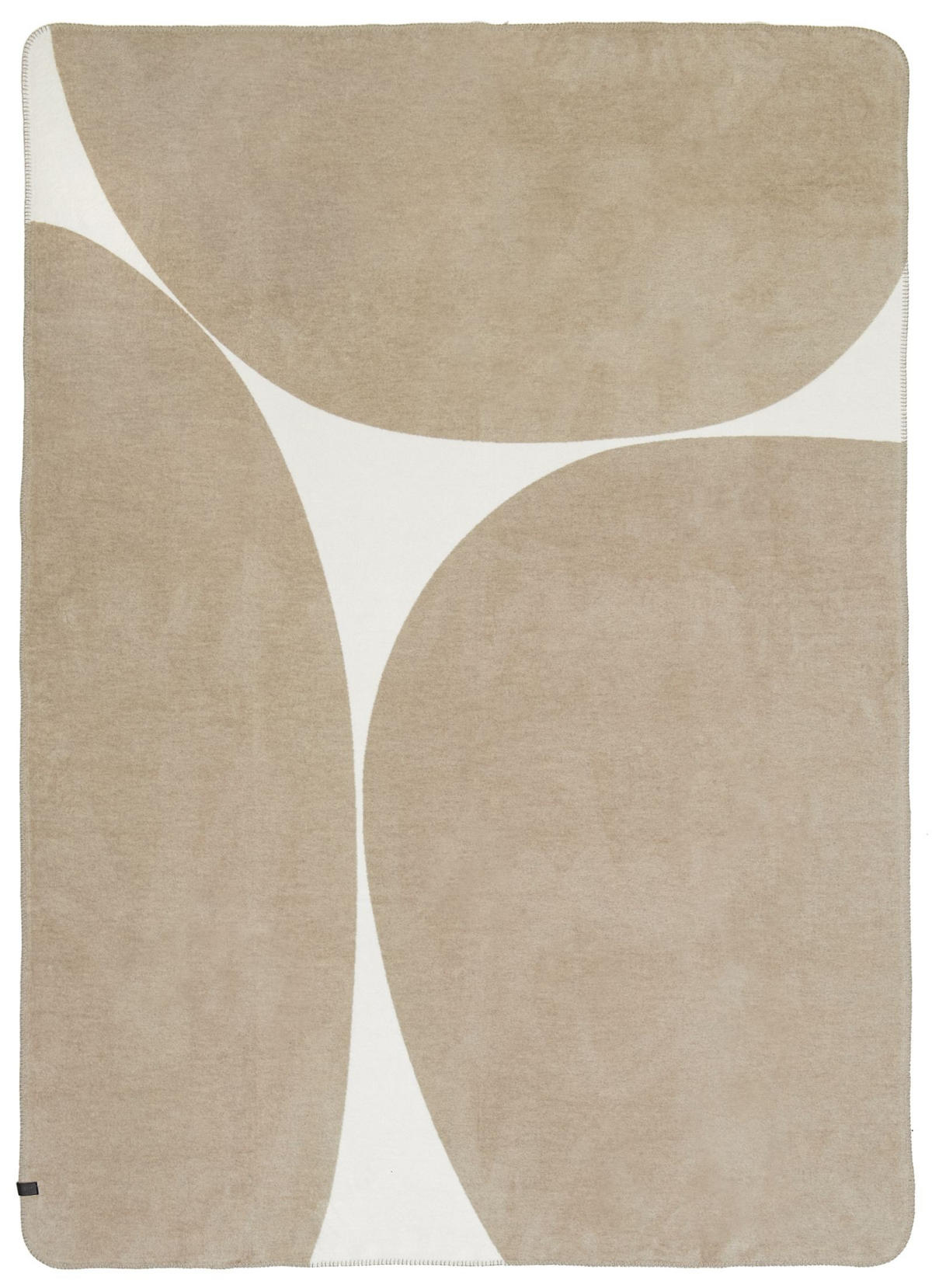 PLAID SW-Pebble beige  - Beige, Design, Textil (150/200cm) - Schöner Wohnen
