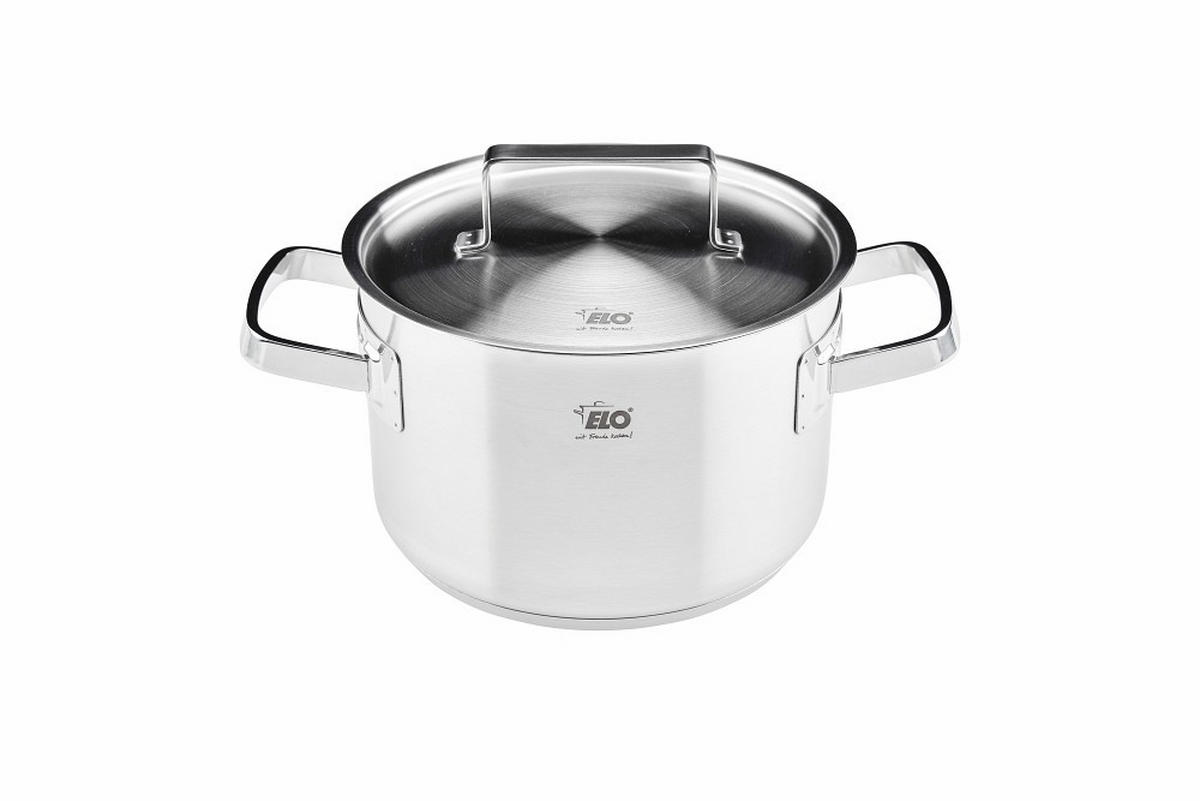 TOPFDECKEL  20 cm  - Silberfarben, Basics, Metall (20cm) - ELO