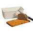 BOX NA CHLEBA - bílá/hnědá, Basics, dřevo/umělá hmota (34/18/13cm) BOX NA CHLEBA - bílá/hnědá, Basics, dřevo/umělá hmota (34/18/13cm)