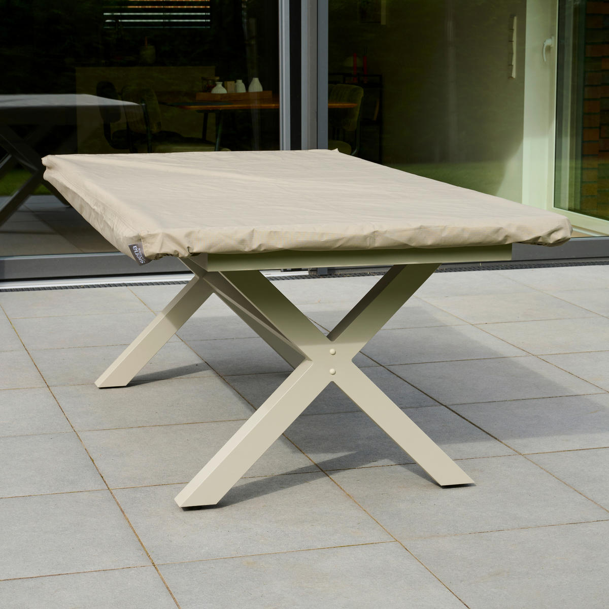 SCHUTZHÜLLE 110/15/180 cm  - Beige, MODERN, Kunststoff (110/15/180cm) - Siena Garden