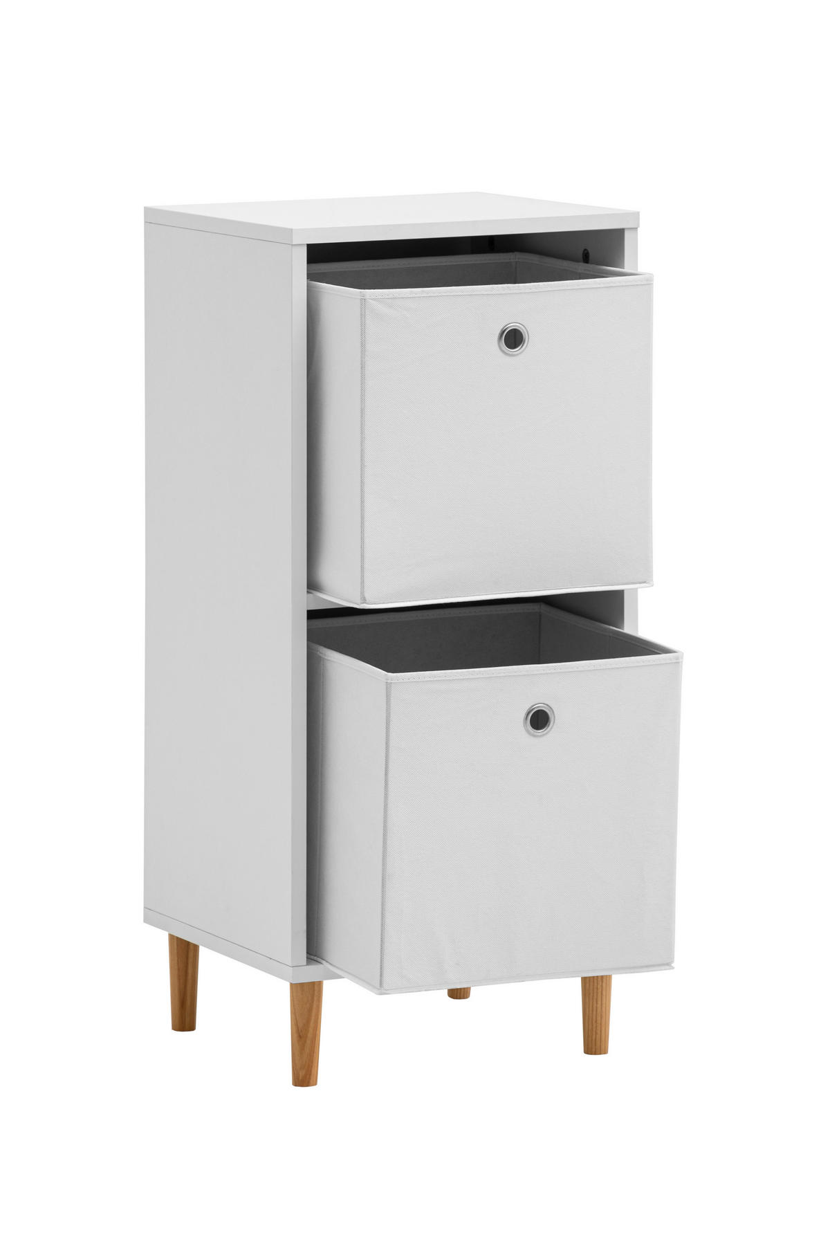 AKTENREGAL Weiß  - Weiß, MODERN, Holz/Holzwerkstoff (38,2/84,8/38,2cm) - Livetastic