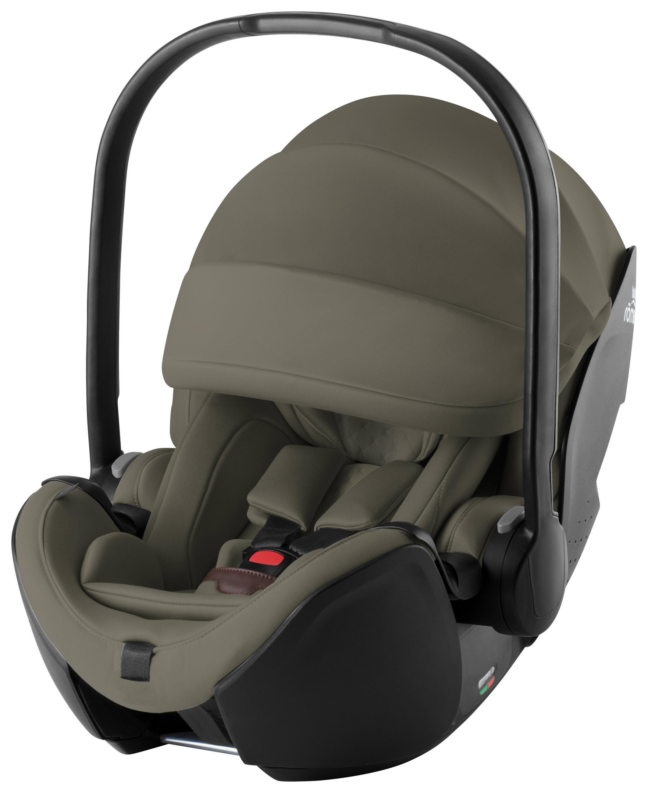 BABYSCHALE Baby-Safe Pro  - Olivgrün, Basics, Kunststoff/Textil (44/62,5/65,5cm) - Britax Römer