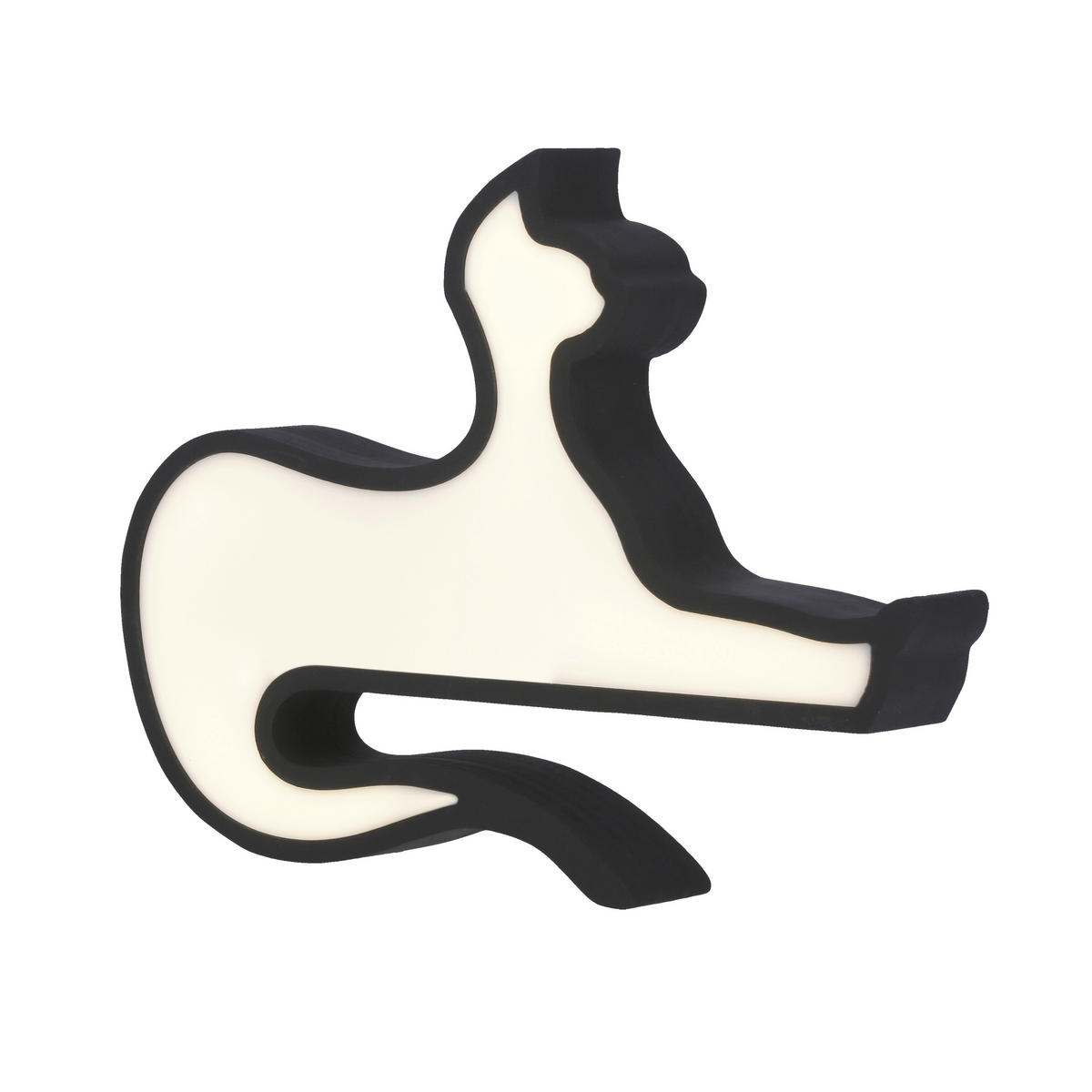 BORDSLAMPA FÖR BARN - svart, Basics, trämaterial/plast (28.5/3.5/20.5cm)