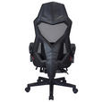 GAMINGSTUHL Rot, Schwarz Metall, Kunststoff, Textil   - Rot/Schwarz, MODERN, Kunststoff/Textil (59/107-117/58cm) - Carryhome