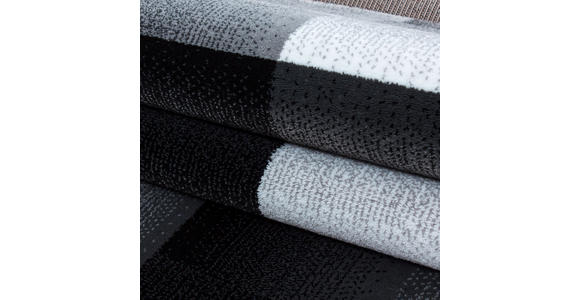 FLACHWEBETEPPICH 240/340 cm Miami Schwarz  - Schwarz, Design, Textil (240/340cm) - Novel