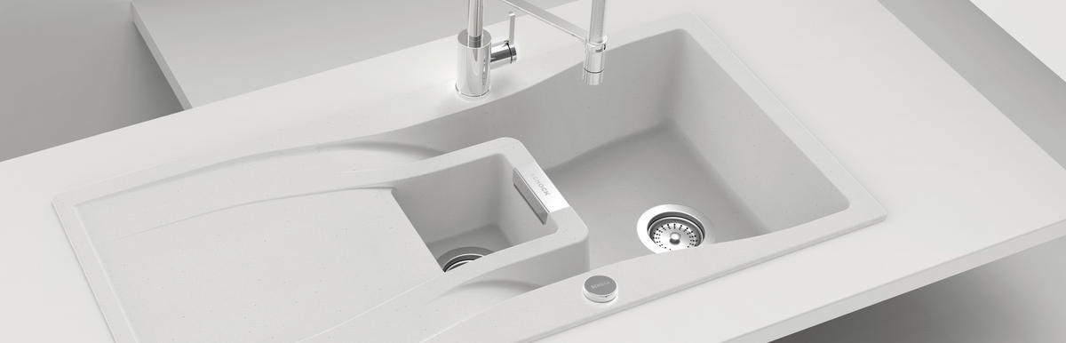 SUDOPER SCHOCK   100/50/18 cm         - bijela, Design, kamen (100/50/18cm)