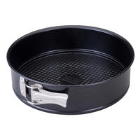 FORMA NA DORT  24 cm - černá, Basics, kov (24cm)