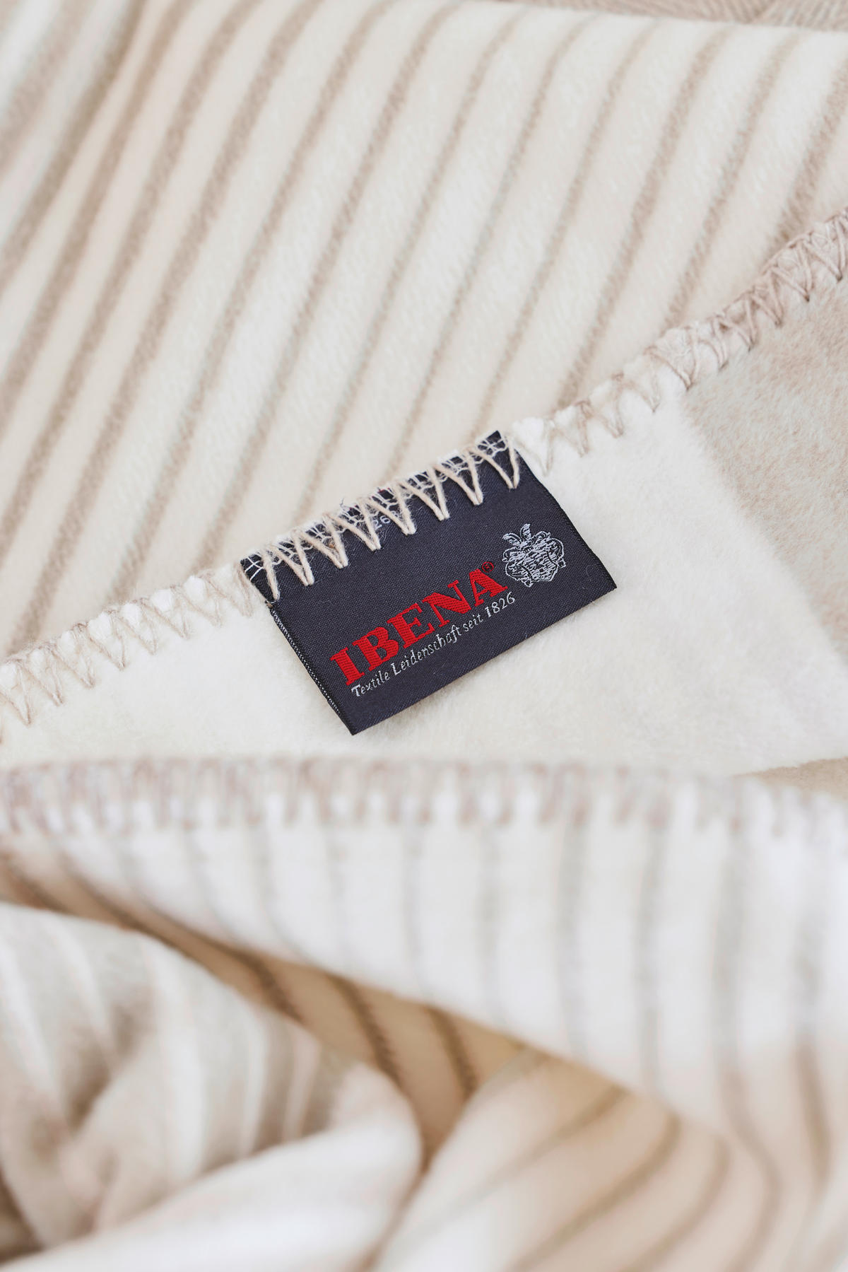 WOHNDECKE 150/200 cm  - Beige/Weiß, KONVENTIONELL, Textil (150/200cm) - Novel