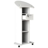 STEHPULT 56/110/37 cm  - Weiß, MODERN, Holzwerkstoff (56/110/37cm) - MID.YOU