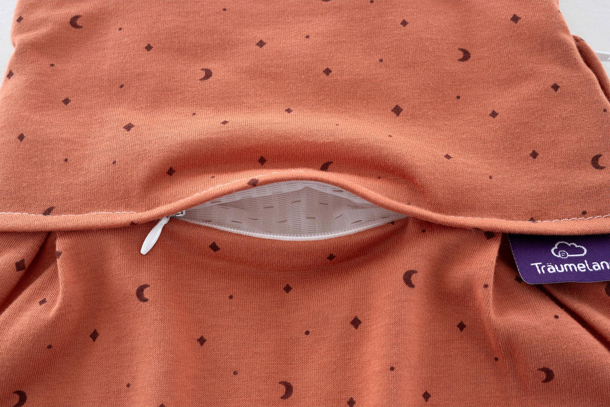 BABYSCHLAFSACK LIEBMICH    68/74   - Rostfarben, Basics, Textil (68/74null) - Träumeland